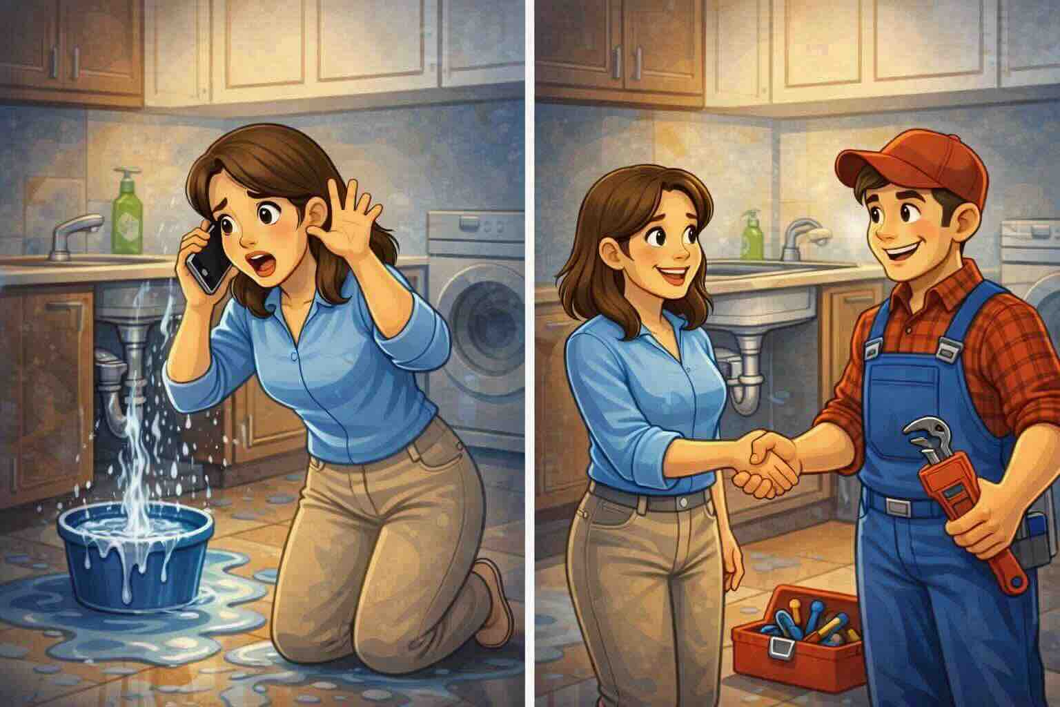 Fontaner urgent en Barcelona: asistencia 24 hores ante fuites d'aigua