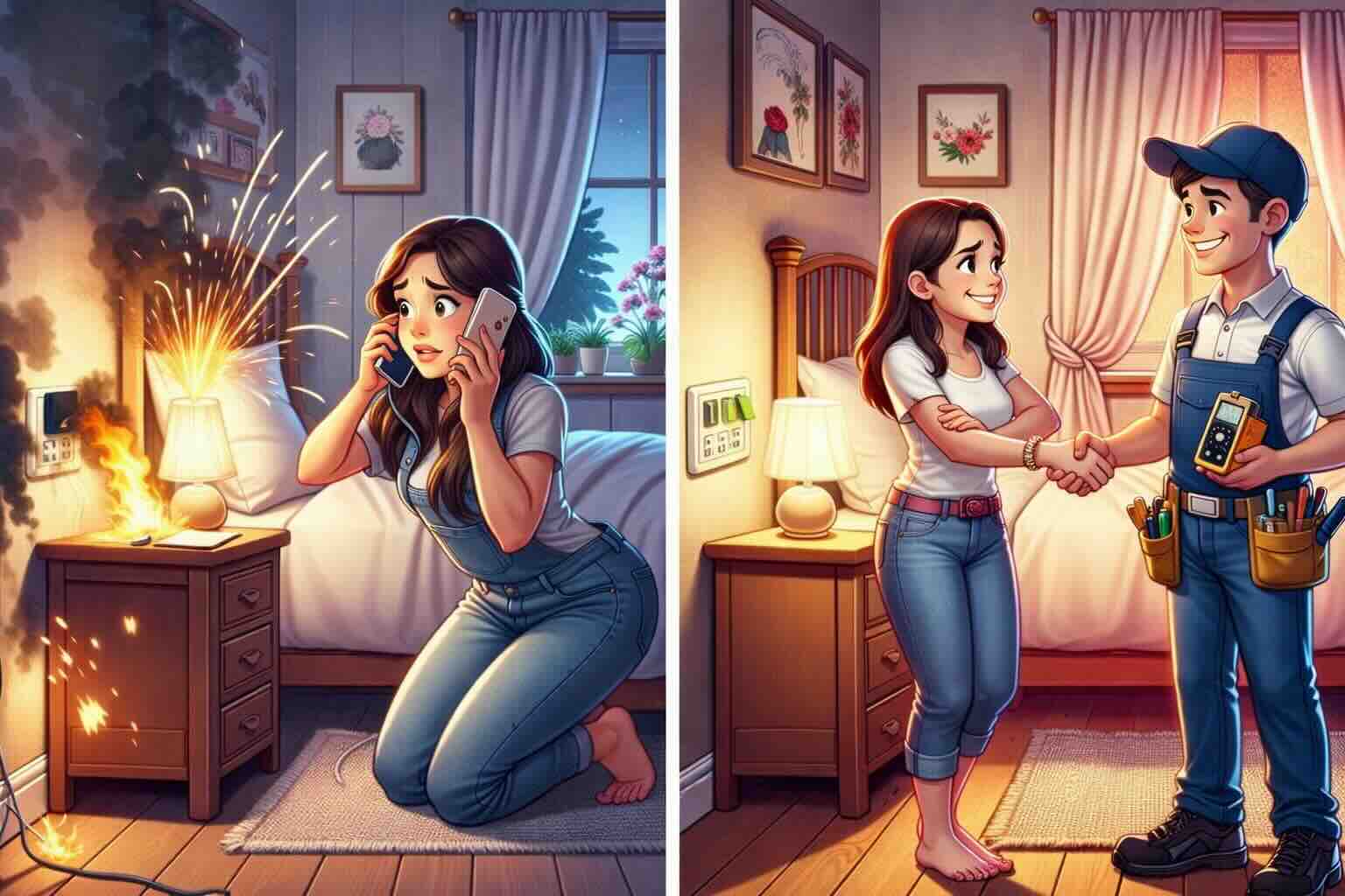 Electricista urgente en Madrid: enchufes sin corriente, cortocircuitos