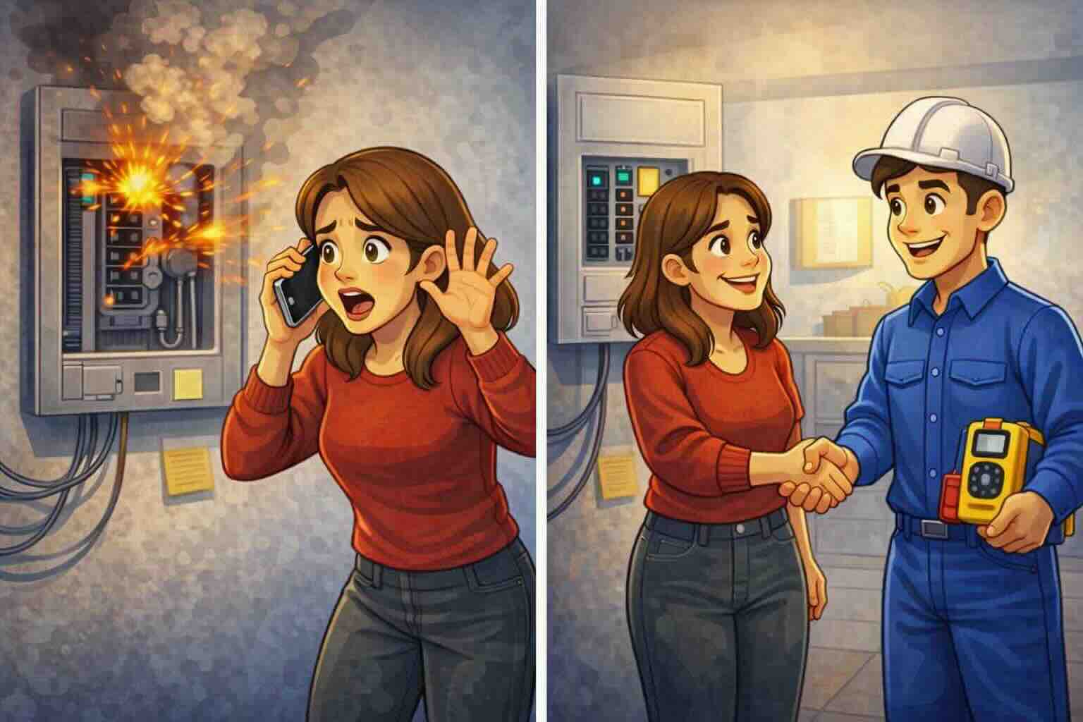 Electricista urgente en Valencia: cuadro eléctrico y cortes de luz